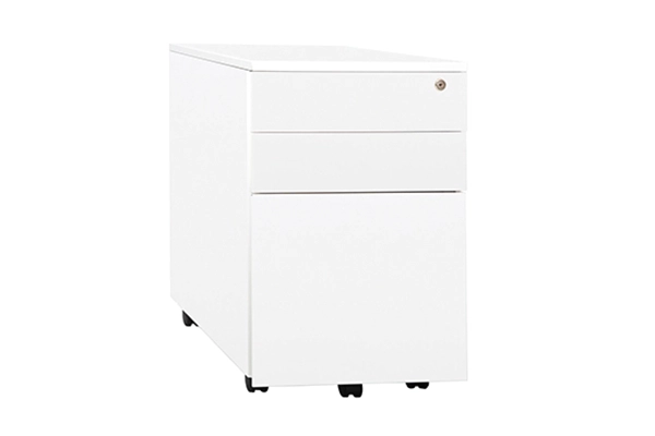 3-DRAWER MOBILE PEDESTAL VMP 104-WH